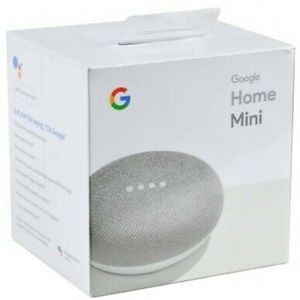 🌻SEALED NEW Google Home Mini Smart Assistant Chalk Gray